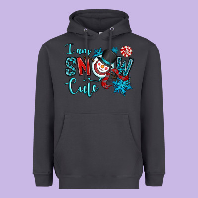 I Am Snow Cute Heavyweight Hoodie Designed By Oliviacreatesart