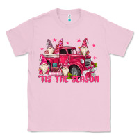 Bubblegum Pink tis the season Classic Tee - MaliasSmallBusiness