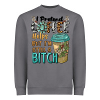 Storm i pretend coffee helps but i'm still a bitch Heavyweight Sweatshirt - BarkalooDesign