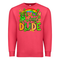 Cardinal St. Patrick's Lucky little dude Premium Sweatshirt - OliviaCreatesArt