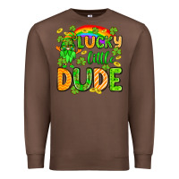 Chestnut St. Patrick's Lucky little dude Premium Sweatshirt - OliviaCreatesArt