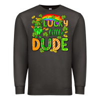 Smoke St. Patrick's Lucky little dude Premium Sweatshirt - OliviaCreatesArt