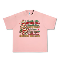 Salmon sketchy stuff for some christmas tree cakes Urban Heavy Tee - MaliasSmallBusiness