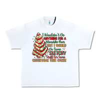 White sketchy stuff for some christmas tree cakes Urban Heavy Tee - MaliasSmallBusiness
