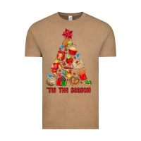 Vintage Coffee tis the season mexican christmas Vintage Tee - MaliasSmallBusiness