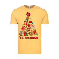 Vintage Mustard tis the season mexican christmas Vintage Tee - MaliasSmallBusiness