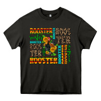 Asphalt rooster Heavy Core Tee - AdoDesignShop