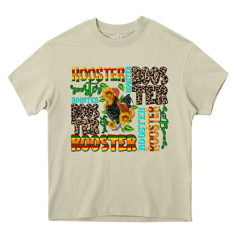 Rooster Heavy Core Tee by AdoDesignShop | Teevron