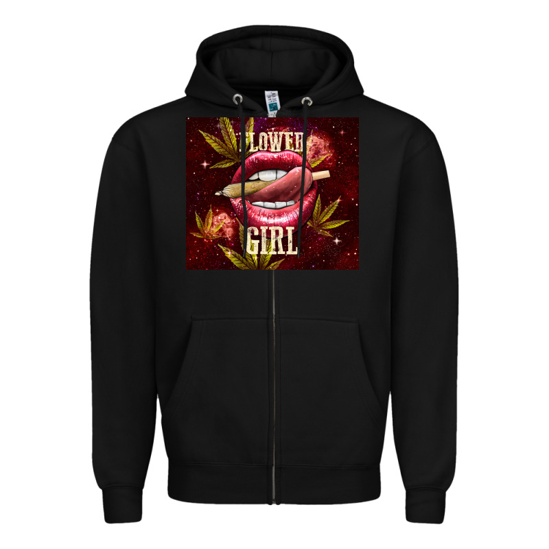 Flower Girl Zipper Hoodie by TumblerDesignByShophia | Teevron