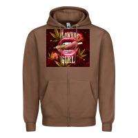 Chestnut flower girl Zipper Hoodie - TumblerDesignByShophia