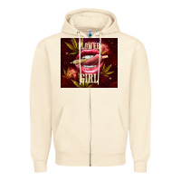 Sandshell flower girl Zipper Hoodie - TumblerDesignByShophia