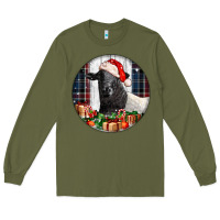 Army Green christmas dorper sheep Long Sleeve Tee - LillyAllenDesigns