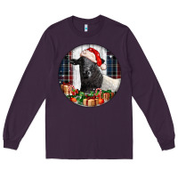 Plum christmas dorper sheep Long Sleeve Tee - LillyAllenDesigns