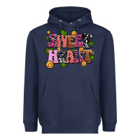 Navy sweetheart olivia Heavyweight Hoodie - OliviaCreatesArt
