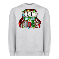 Heather Grey oh fudge christmas story Heavyweight Sweatshirt - Jasminsmagicworld