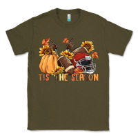 Army Green tis' the season Classic Tee - MaliasSmallBusiness