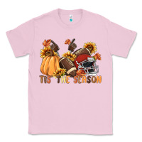 Bubblegum Pink tis' the season Classic Tee - MaliasSmallBusiness