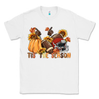 White tis' the season Classic Tee - MaliasSmallBusiness