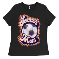 Black soccer mom Ladies Tee - JahusDesignShop