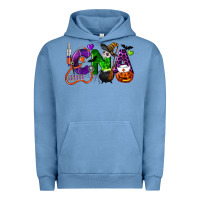 Pigment Pebble Blue Western Halloween CNA Certified Nursing Assistant Urban Hoodie - LillyAllenDesigns