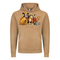 Vintage Camel Cows With Sunflower Headbands Vintage Hoodie - Jasminsmagicworld