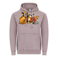 Vintage Zinc Cows With Sunflower Headbands Vintage Hoodie - Jasminsmagicworld