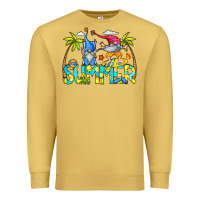 Antique Gold Summer Gnomes Premium Sweatshirt - CowCowDesign