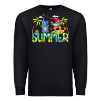 Black Summer Gnomes Premium Sweatshirt - CowCowDesign