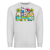 Dove Grey Summer Gnomes Premium Sweatshirt - CowCowDesign