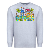 Heather Grey Summer Gnomes Premium Sweatshirt - CowCowDesign