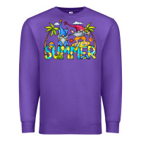 Purple Summer Gnomes Premium Sweatshirt - CowCowDesign