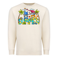 Sandshell Summer Gnomes Premium Sweatshirt - CowCowDesign