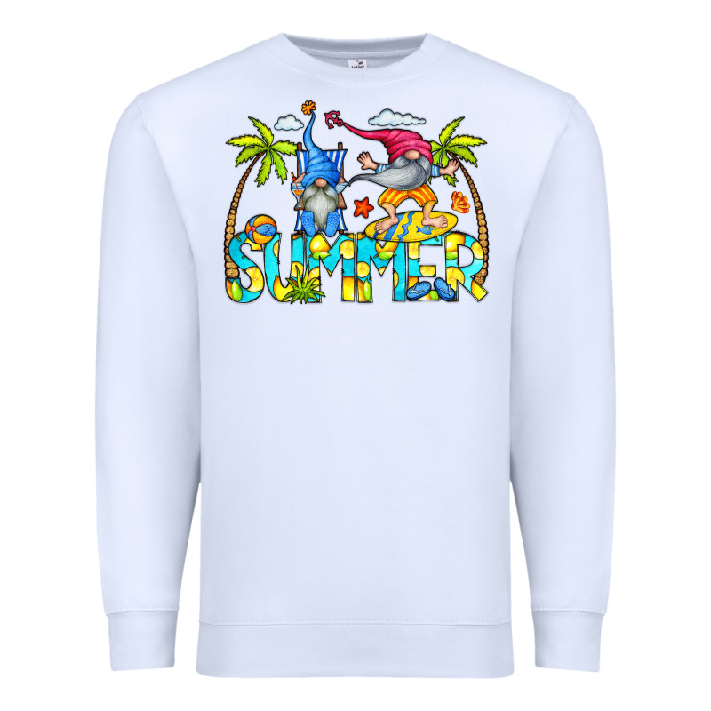 Summer Gnomes Premium Sweatshirt by CowCowDesign | Teevron