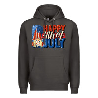 Smoke Happy 4th of july gnome Premium Hoodie - CowGirlArtShop