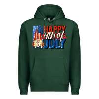 Sports Green Happy 4th of july gnome Premium Hoodie - CowGirlArtShop
