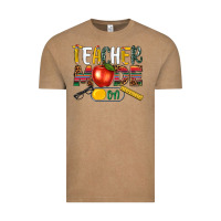 Vintage Coffee teacher mode on Vintage Tee - NancyCooperArtShop