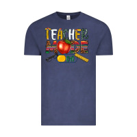Vintage Denim teacher mode on Vintage Tee - NancyCooperArtShop