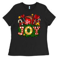 Black christmas joy coffee and candies Ladies Tee - AdoDesignShop