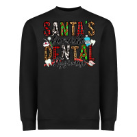Black santa's favorite dental hygienist Heavyweight Sweatshirt - Jasminsmagicworld