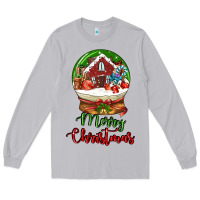 Moon Dust Merry Christmas Long Sleeve Tee - LillyAllenDesigns