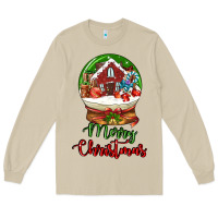 Mushroom Merry Christmas Long Sleeve Tee - LillyAllenDesigns