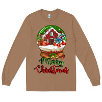 Toasted Coconut Merry Christmas Long Sleeve Tee - LillyAllenDesigns