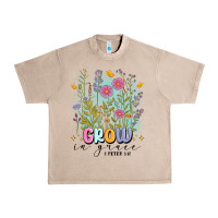 French Oak grow in grace Urban Heavy Tee - MaliasSmallBusiness