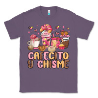 Lavender cafecito y chisme Classic Tee - MaliasSmallBusiness