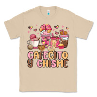 Mushroom cafecito y chisme Classic Tee - MaliasSmallBusiness