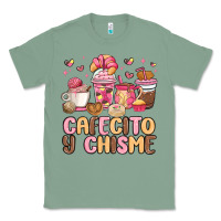 Sage cafecito y chisme Classic Tee - MaliasSmallBusiness