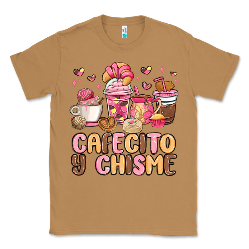 Cafecito Y Chisme Classic Tee by MaliasSmallBusiness | Teevron