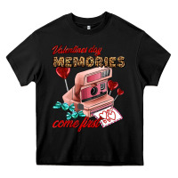 Black valentines day memories come first Heavy Core Tee - AdoDesignShop