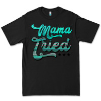 Black mama tried aztec turquoise Premium Tee - AdoDesignShop