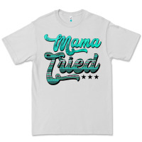 Dove Grey mama tried aztec turquoise Premium Tee - AdoDesignShop